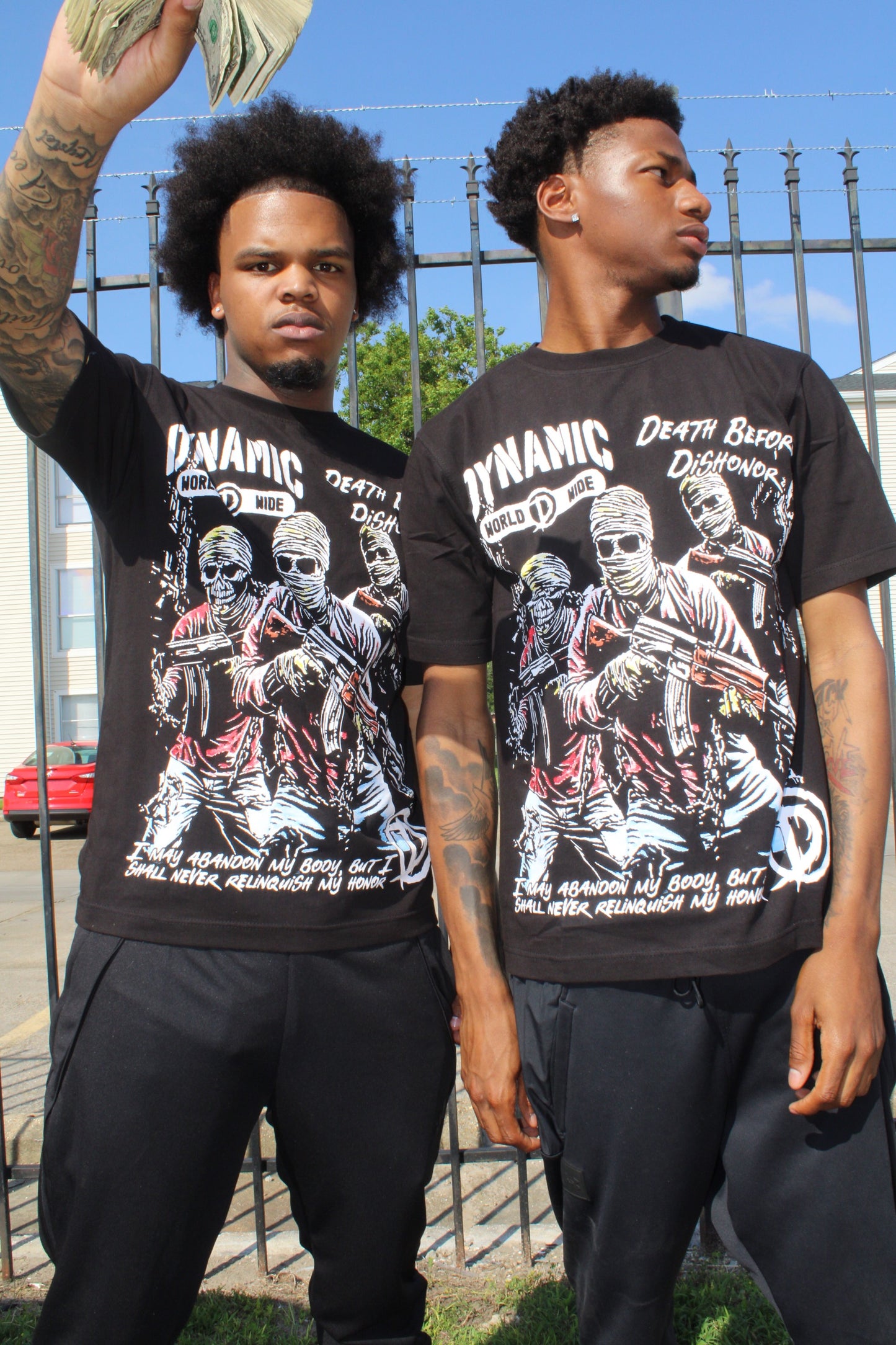 Death B4 Dishonor tee